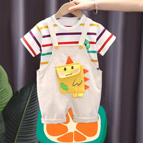 Children's Suit Pocket Dragon Straps